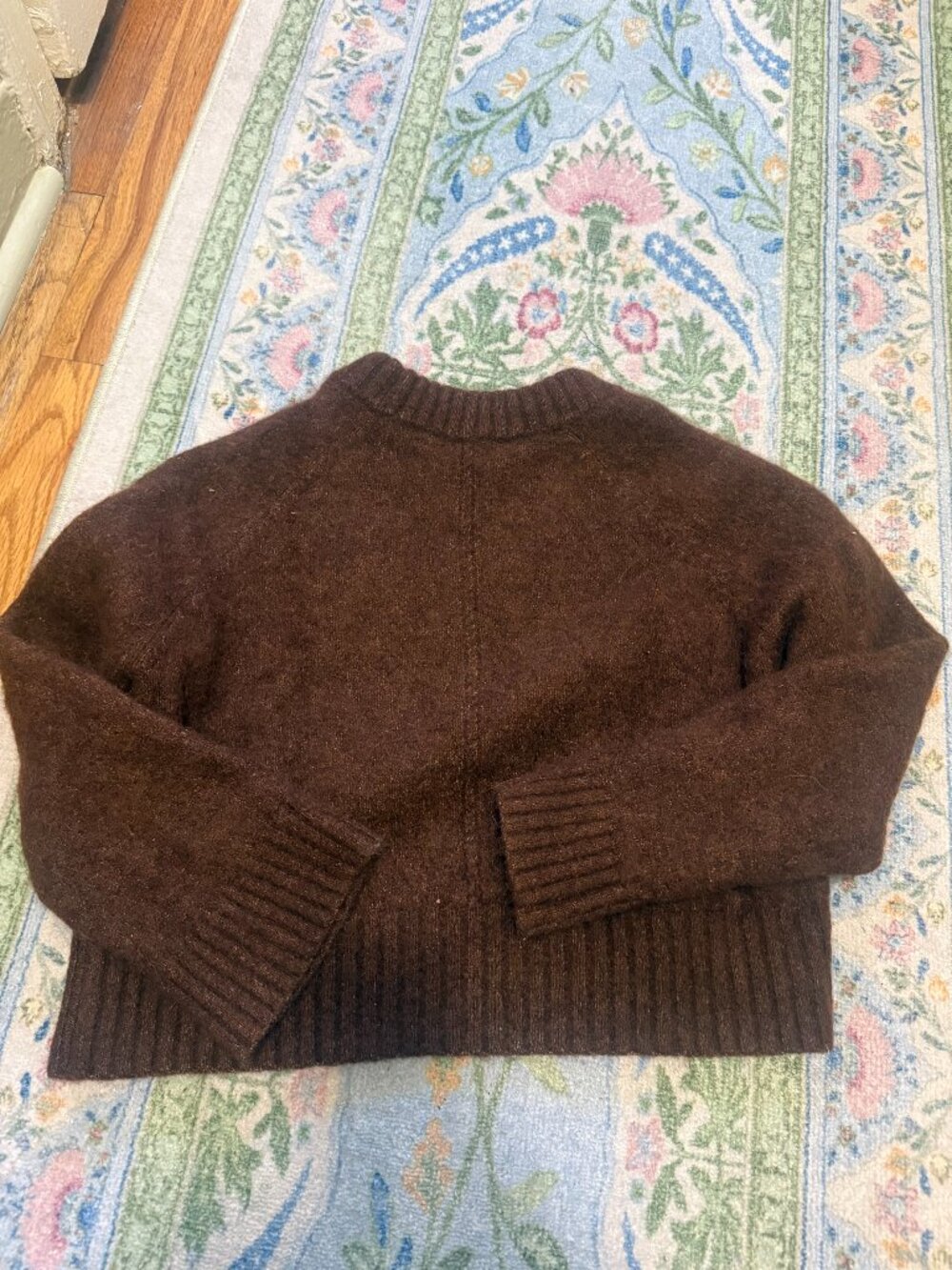 Sezane Sama Jumper Chestnut Brown - Size M